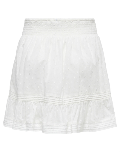 Only - ONLKatti Short Nederdel - Cloud Dancer